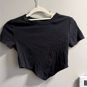 Forever 21 black crop top